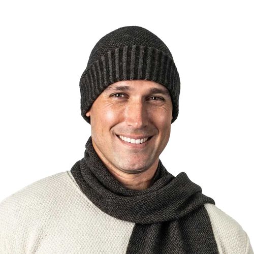 Koru Moss Stitch Plated Beanie